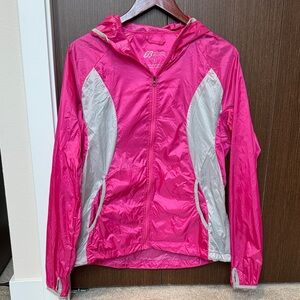 Eddie Bauer Sport Packable Pink and Gray Jacket